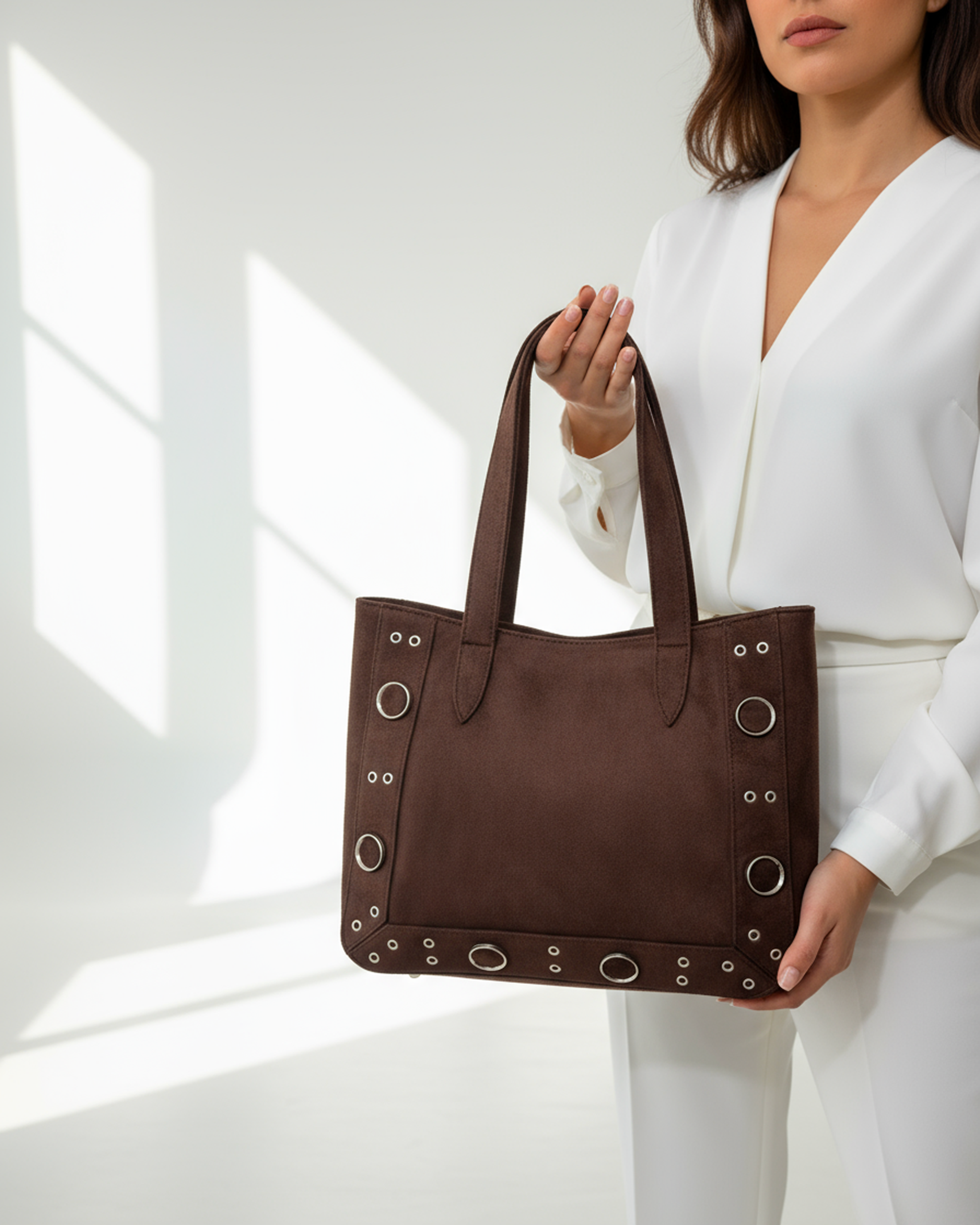 The Orbit Tote - Brown