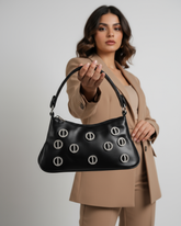 Noir Loop Shoulder Bag