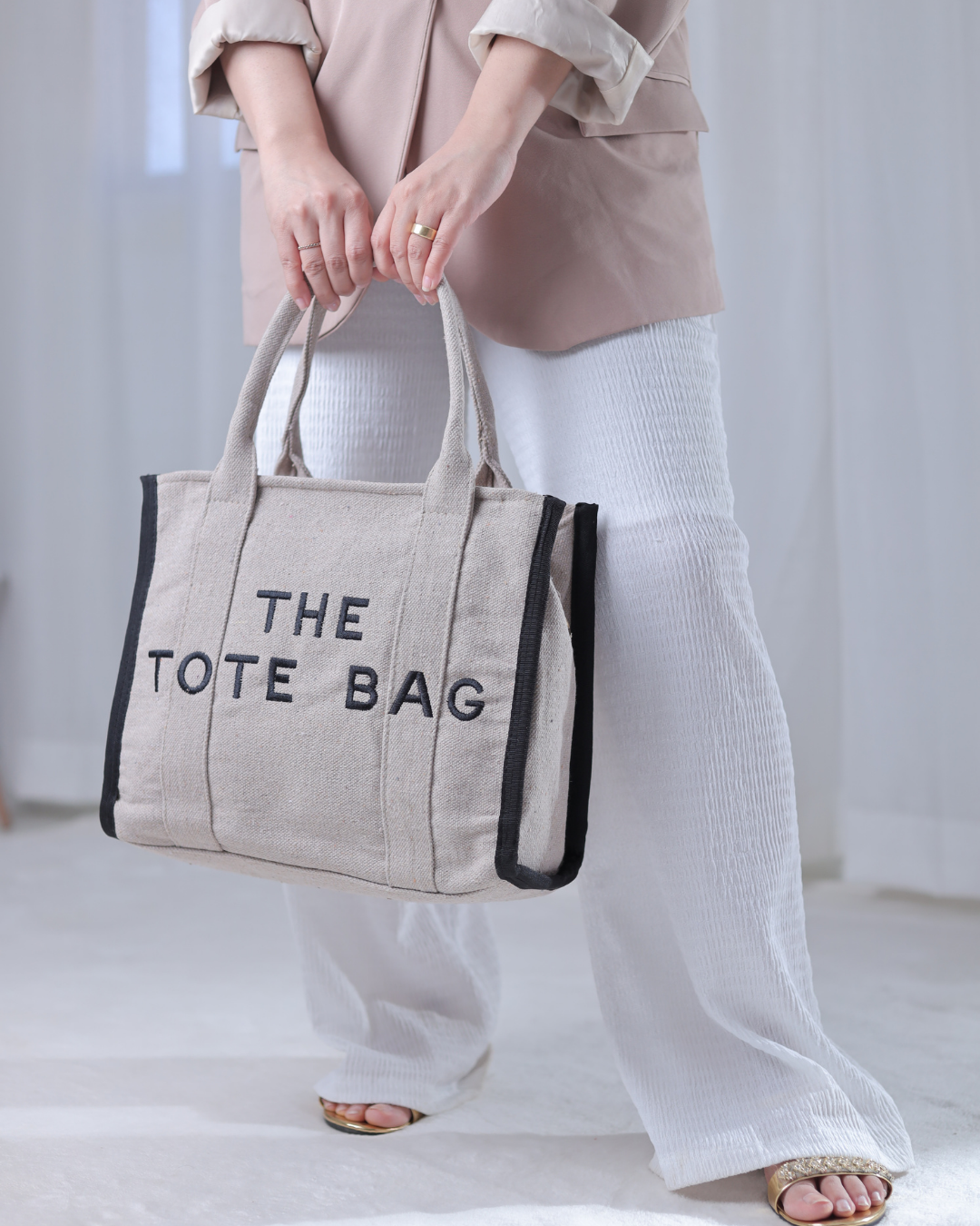 The Tote Bag Beige