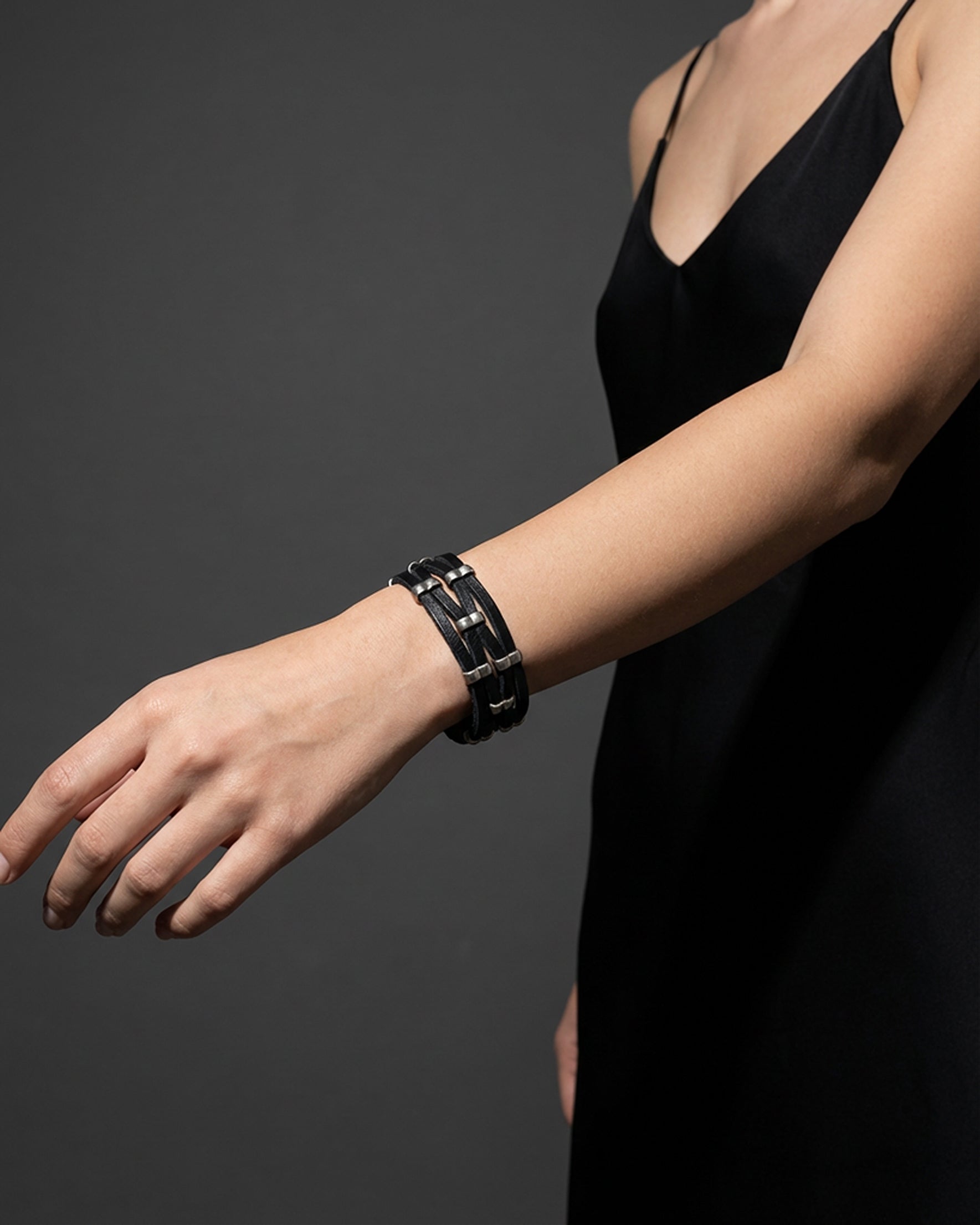 The Kaia Leather Bracelet