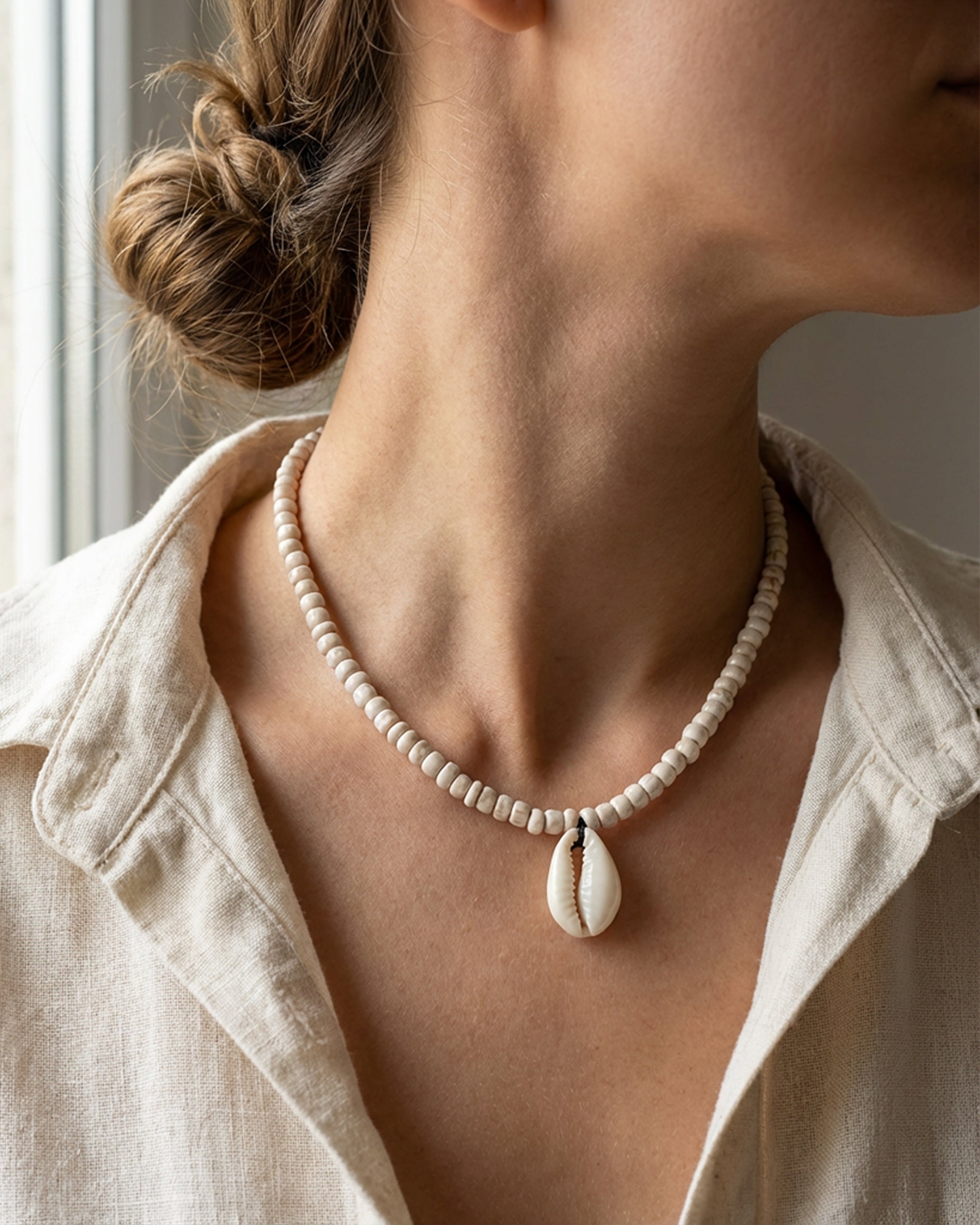The Cordelia Shell Necklace