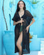 Noir Breeze Crochet Dress
