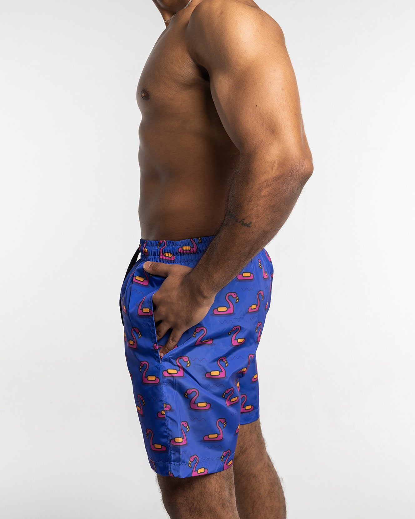 The Flamingo Swim-shorts
