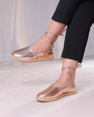Ayla Espadrille – Rose Gold