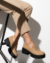 The Blair Platform Loafer - Toffee