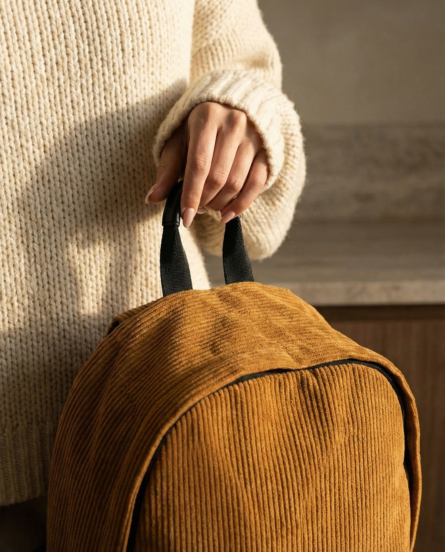 The Atlas Corduroy Backpack