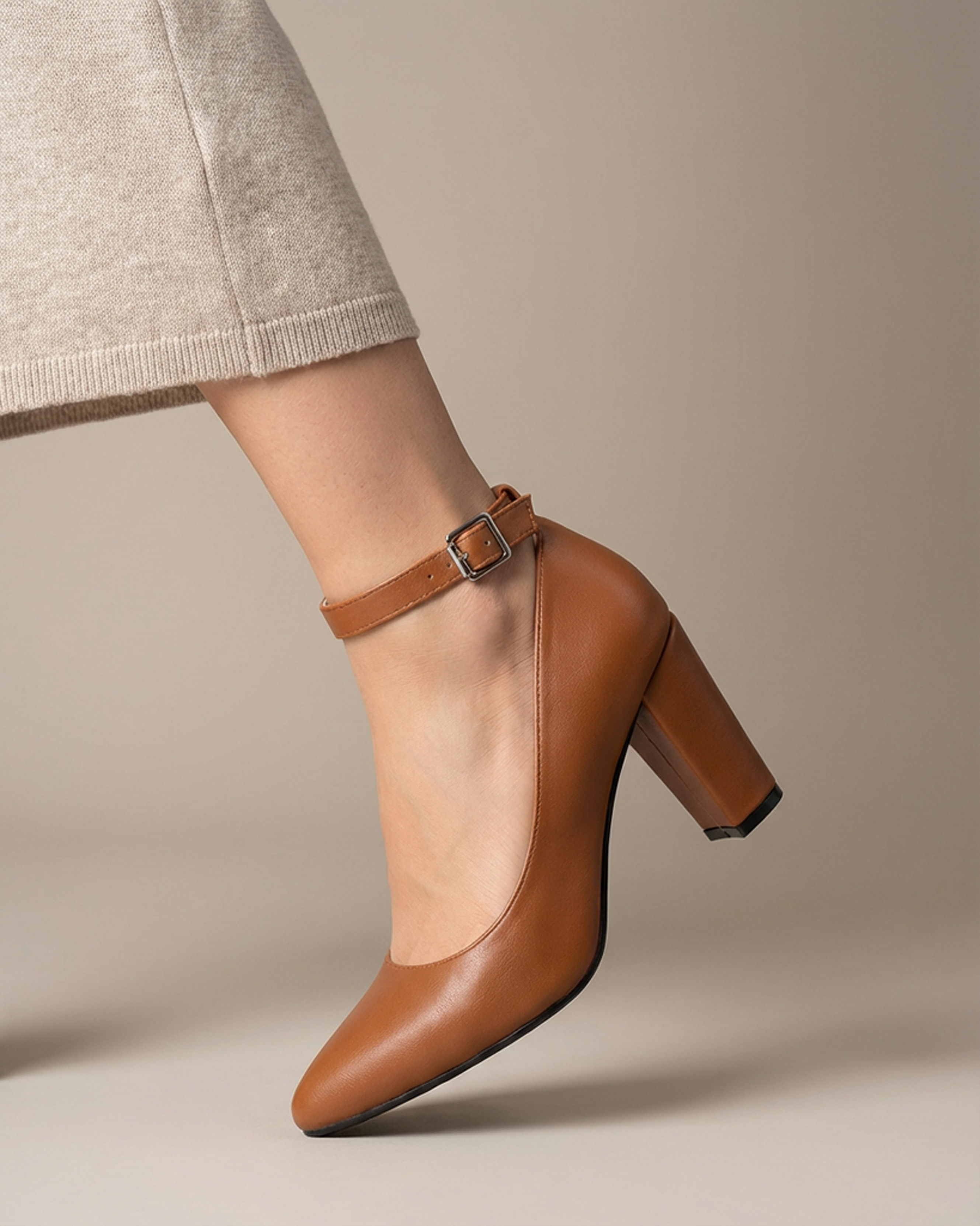 The Sahara Strap Heel