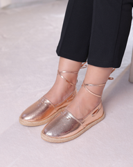 Ayla Espadrille – Rose Gold