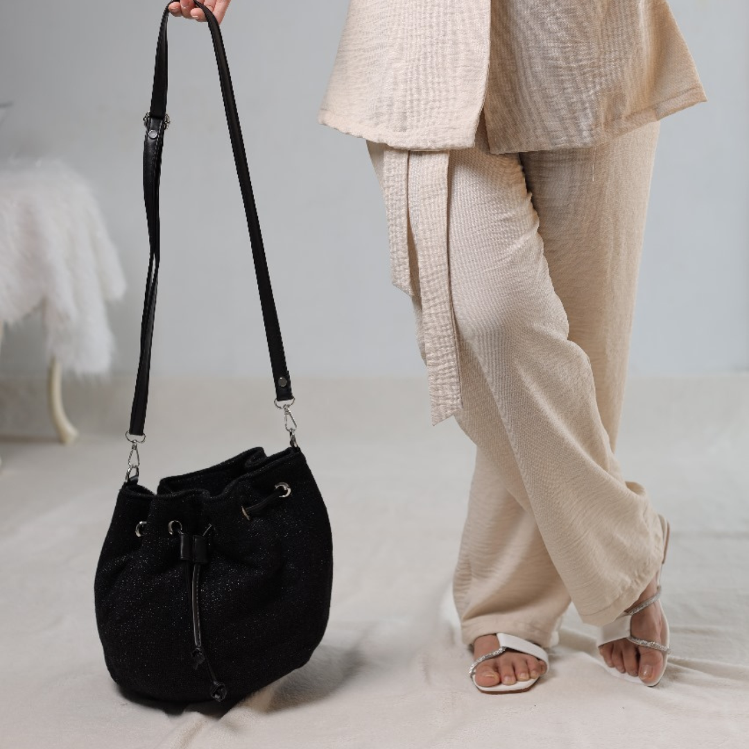 حقيبة سيرين سلينغ - سوداء