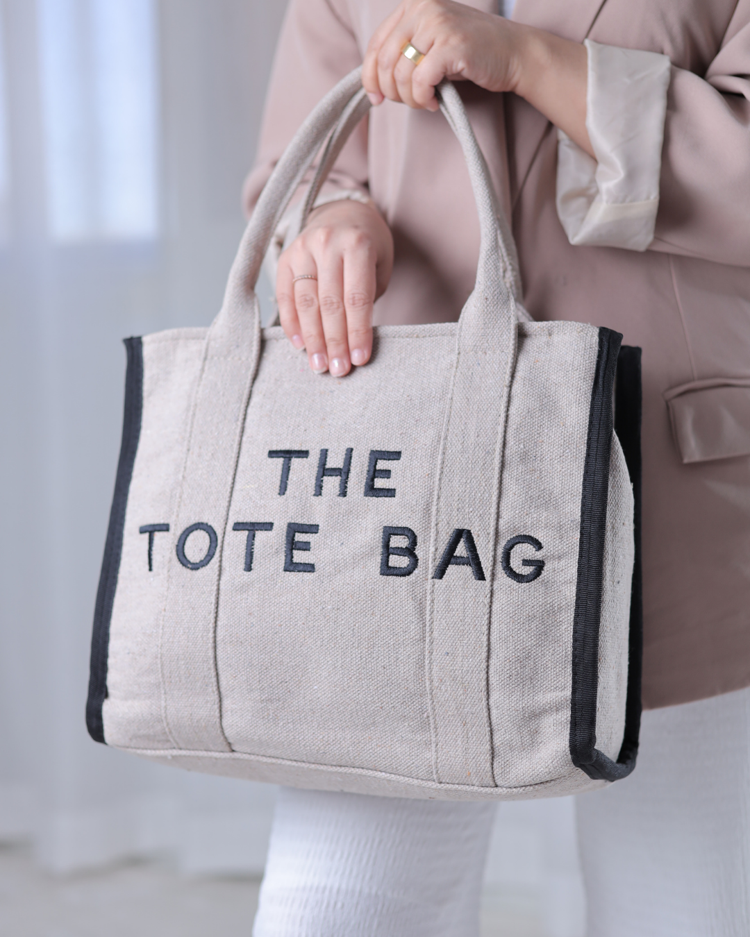 The Tote Bag Beige