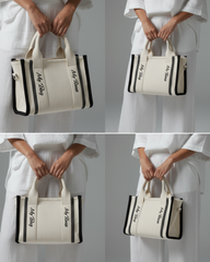 Monarque Tote - White