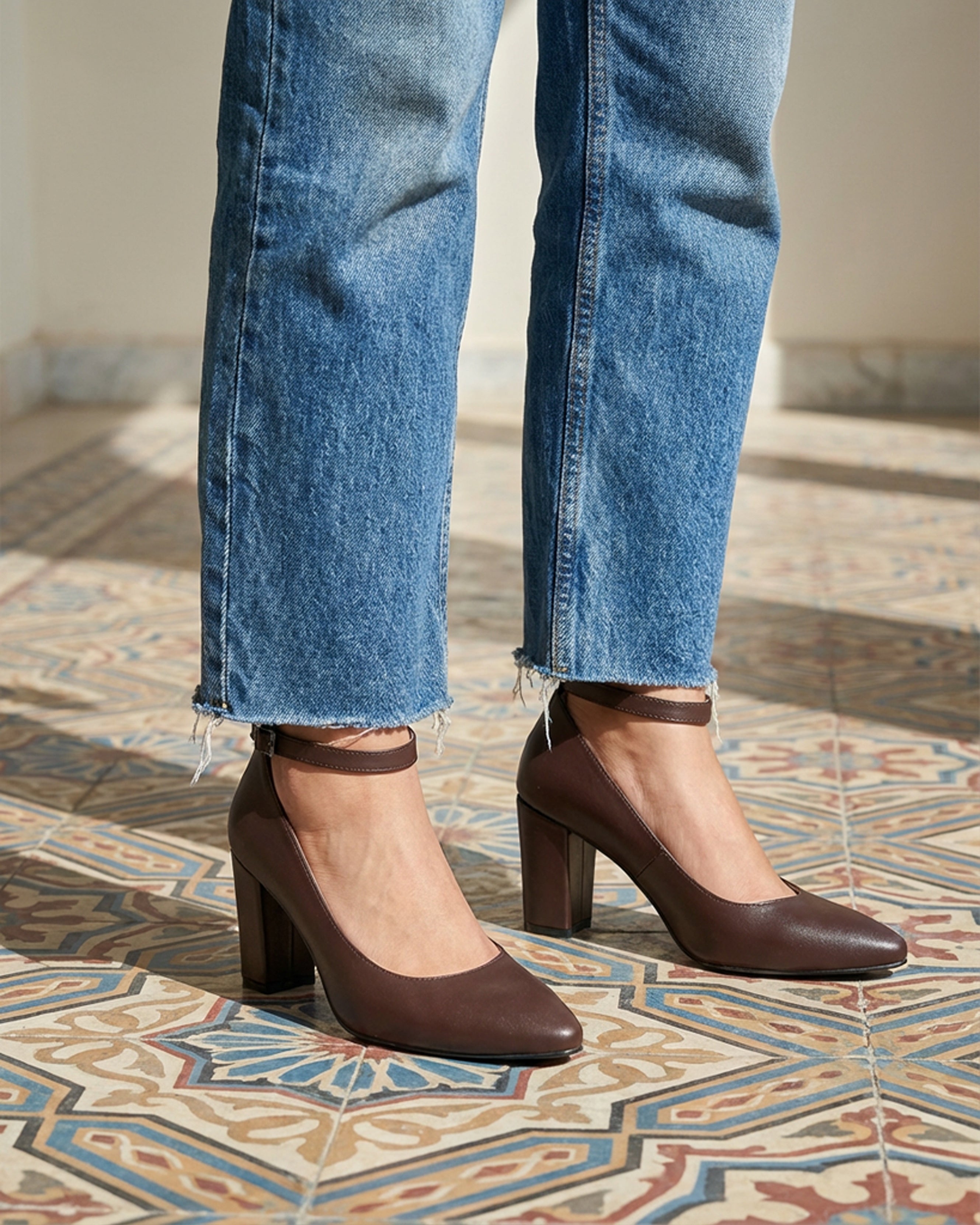 The Petra Strap Heel