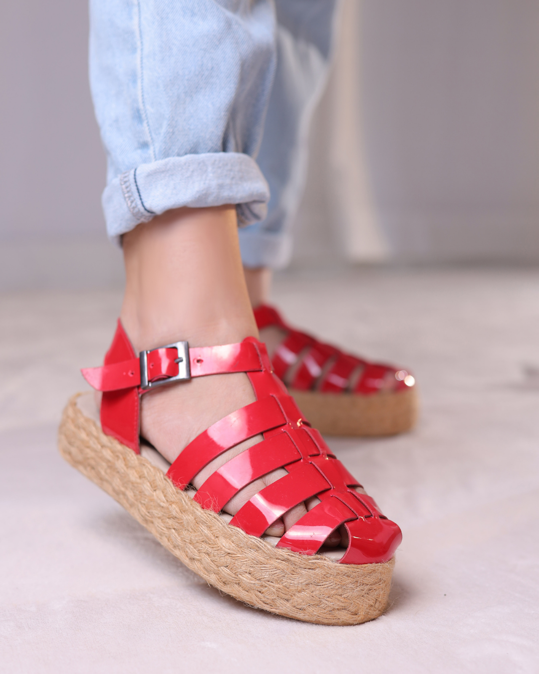 Isla Sandal – Red