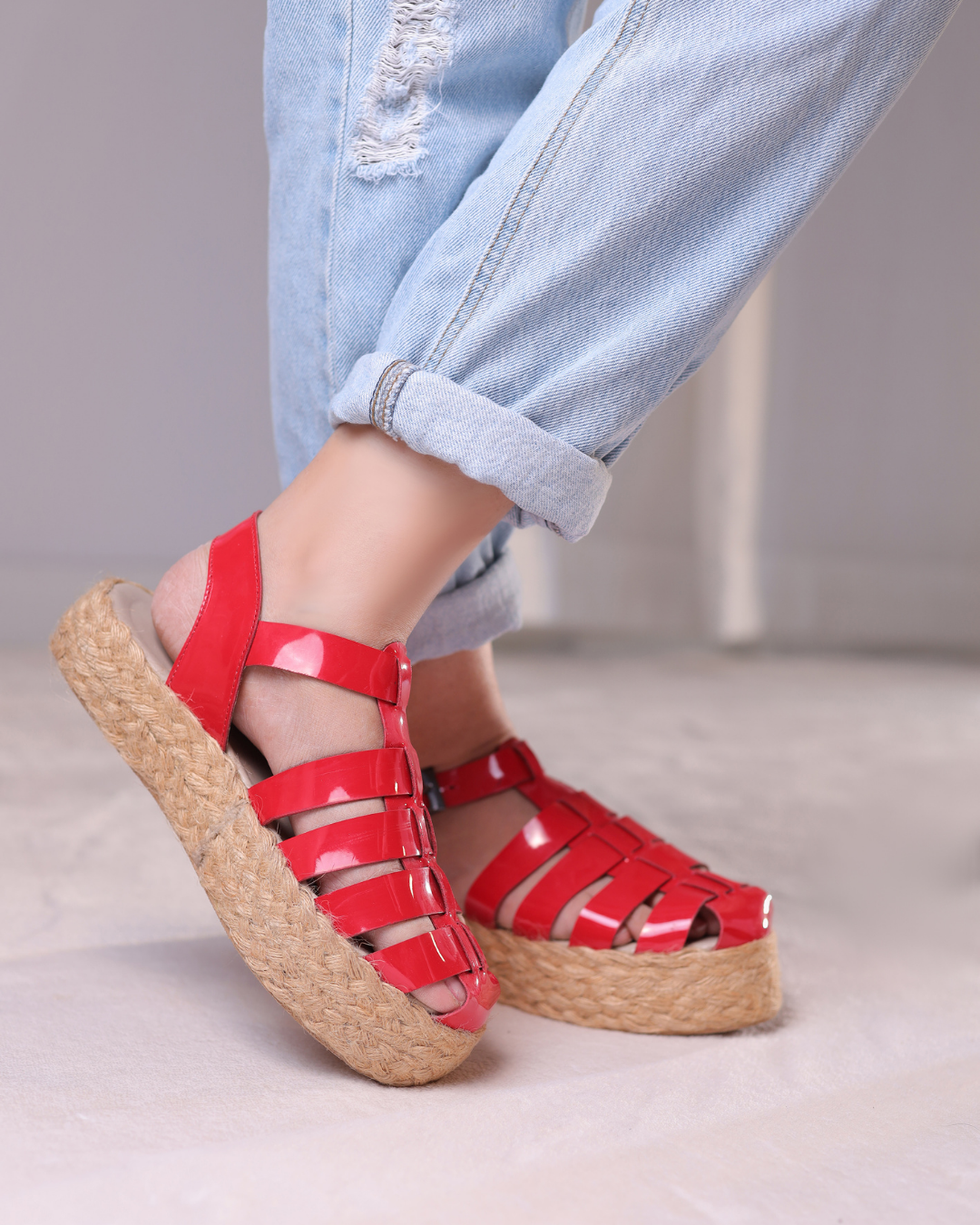 Isla Sandal – Red