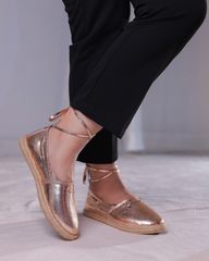 Ayla Espadrille – Rose Gold