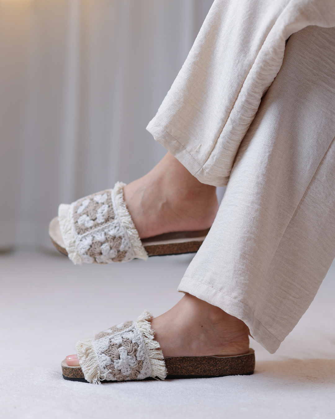 Sand Beige Crochet