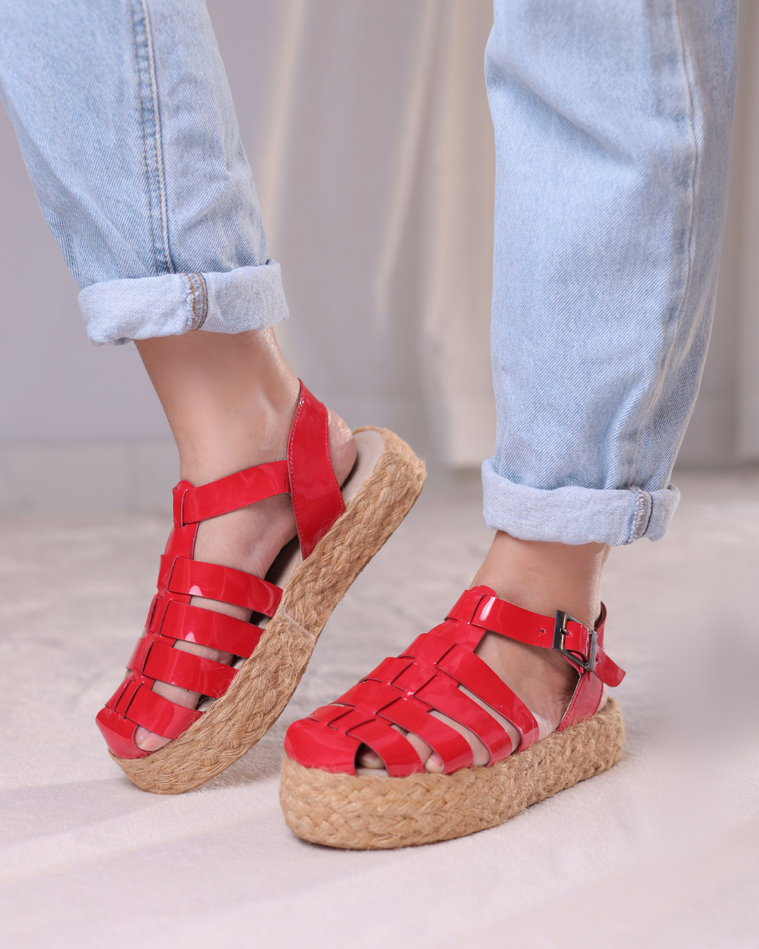 Isla Sandal – Red