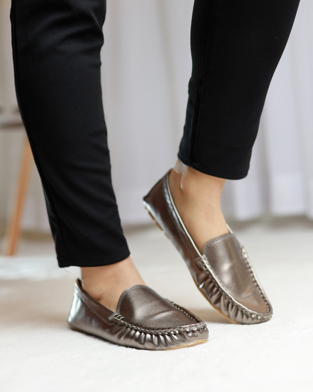 Bronze Eclipse Moccasins