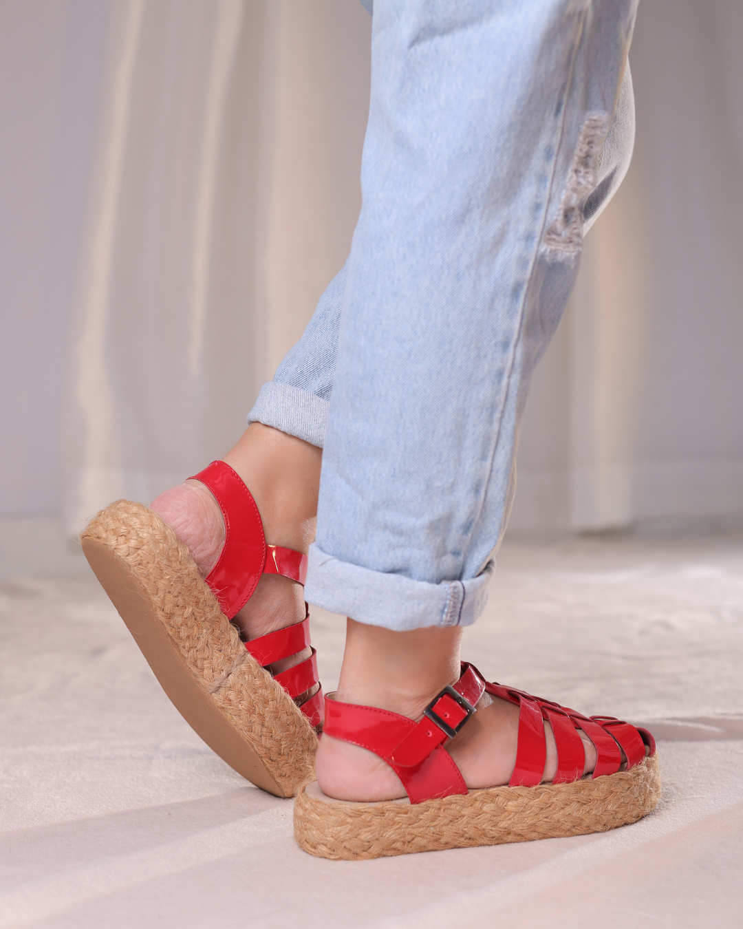 Isla Sandal – Red