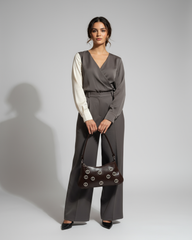 Mocha Loop Shoulder Bag