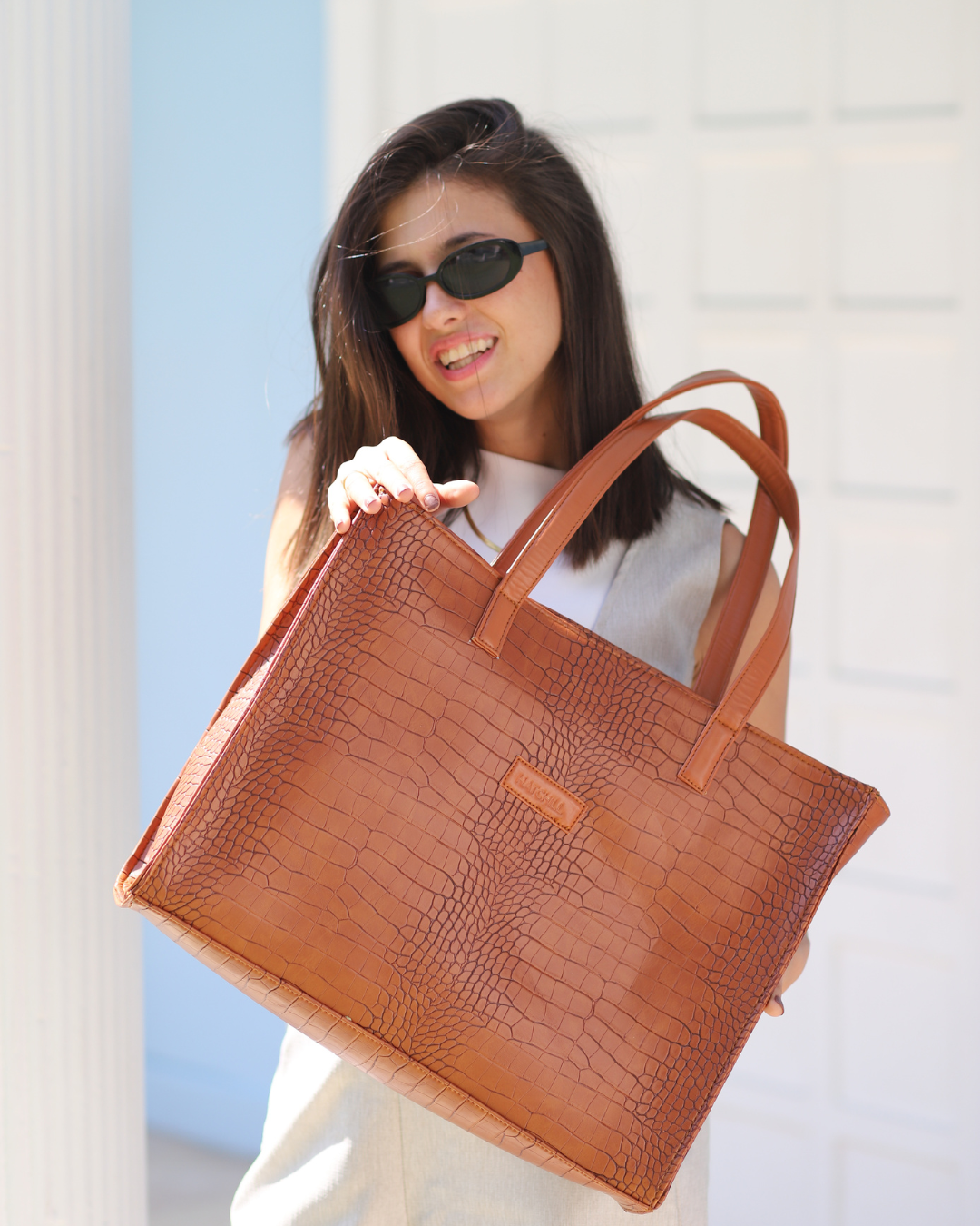 Earthbound Croc Tote