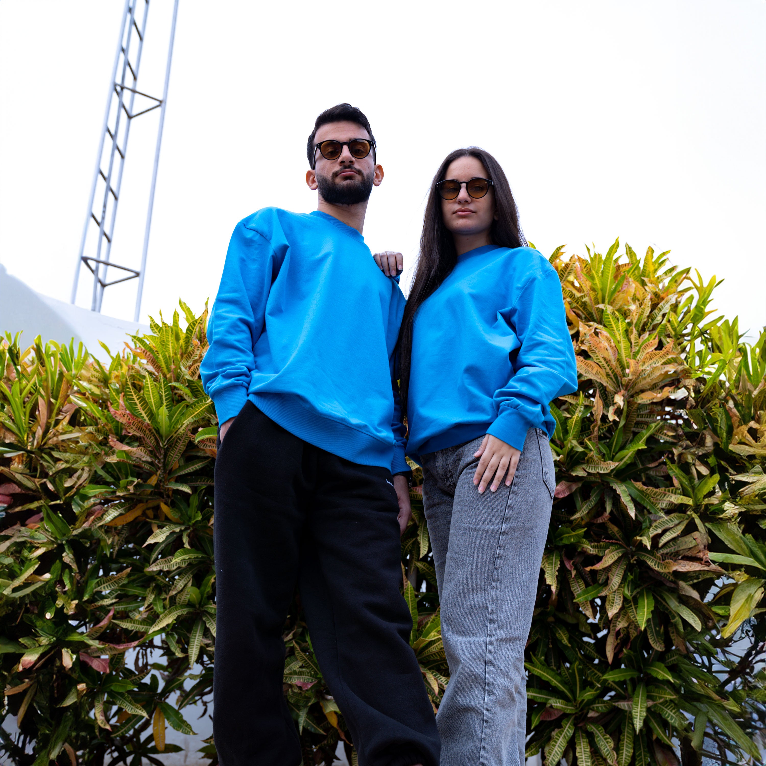 سمورينوف أزرق ملكي - بأكمام طويلة - للجنسين