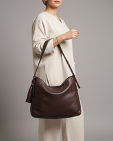 حقيبة كتف من خشب الريدوود