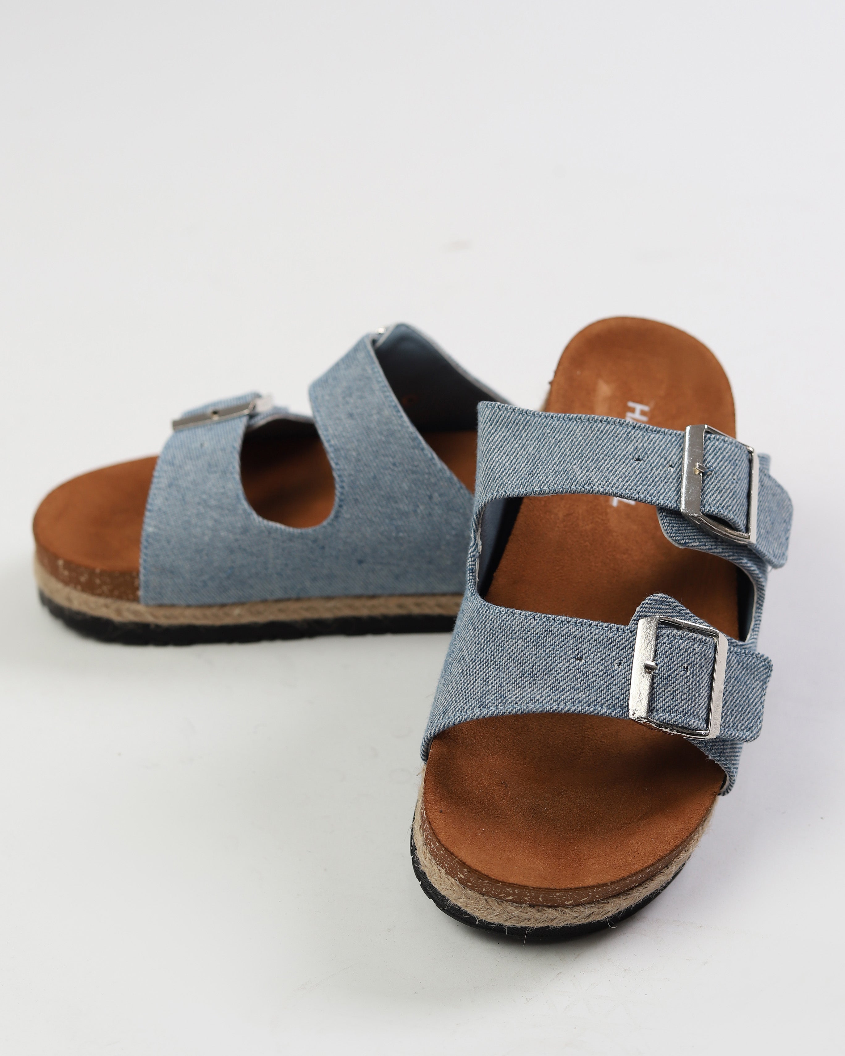 Denim Luxe Slippers