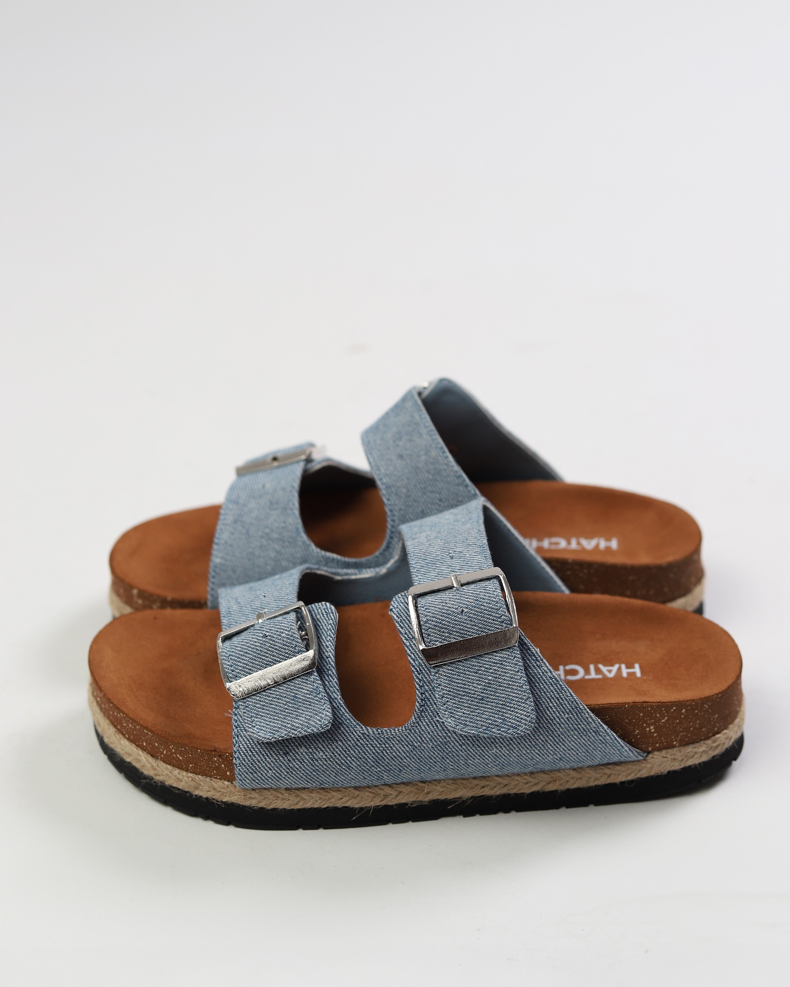 Denim Luxe Slippers