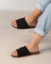 Noir Ease Slippers