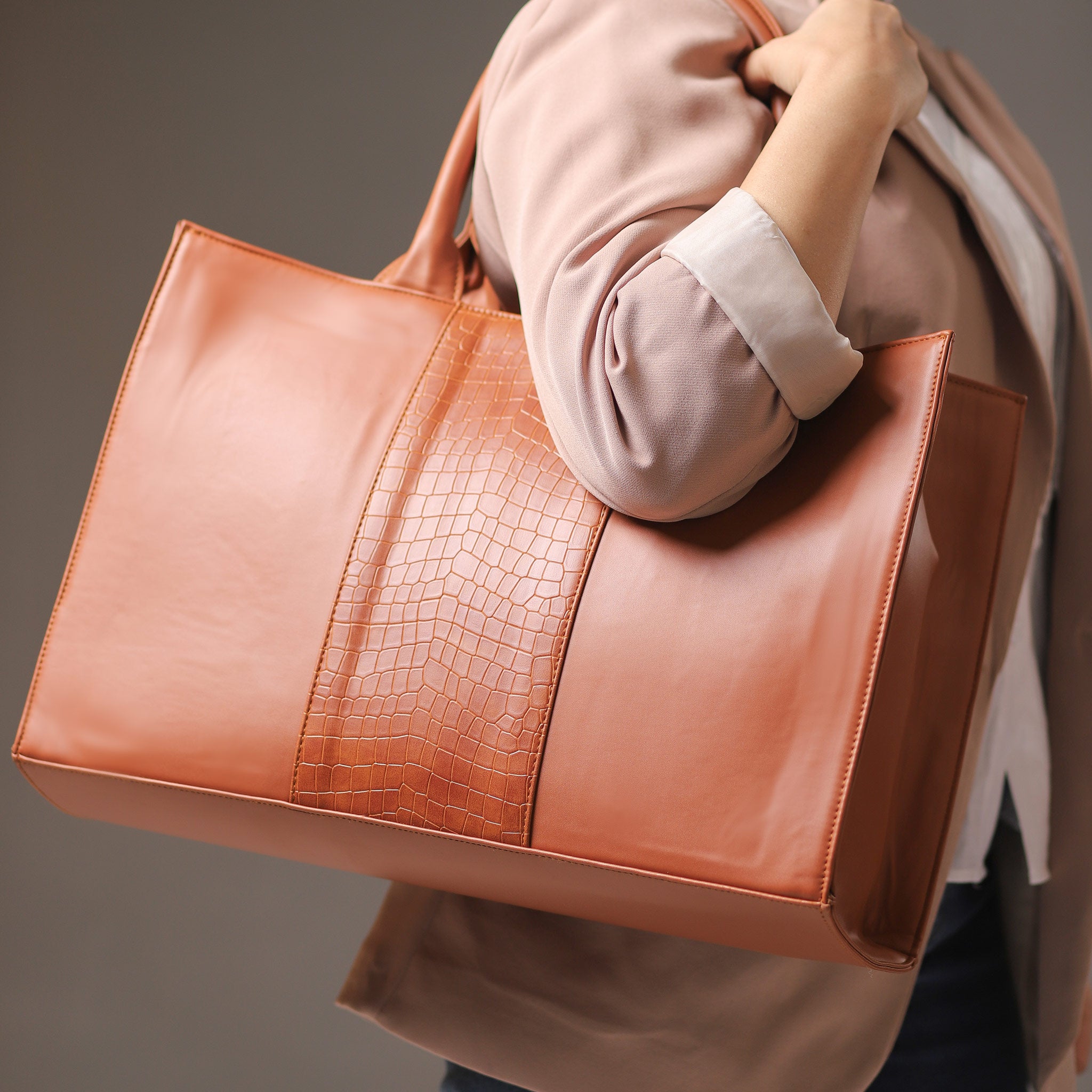 Valeria handbag - Havane