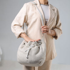 حقيبة سيرين سلينغ - رمادية