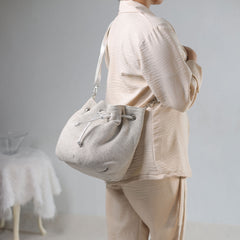 حقيبة سيرين سلينغ - رمادية