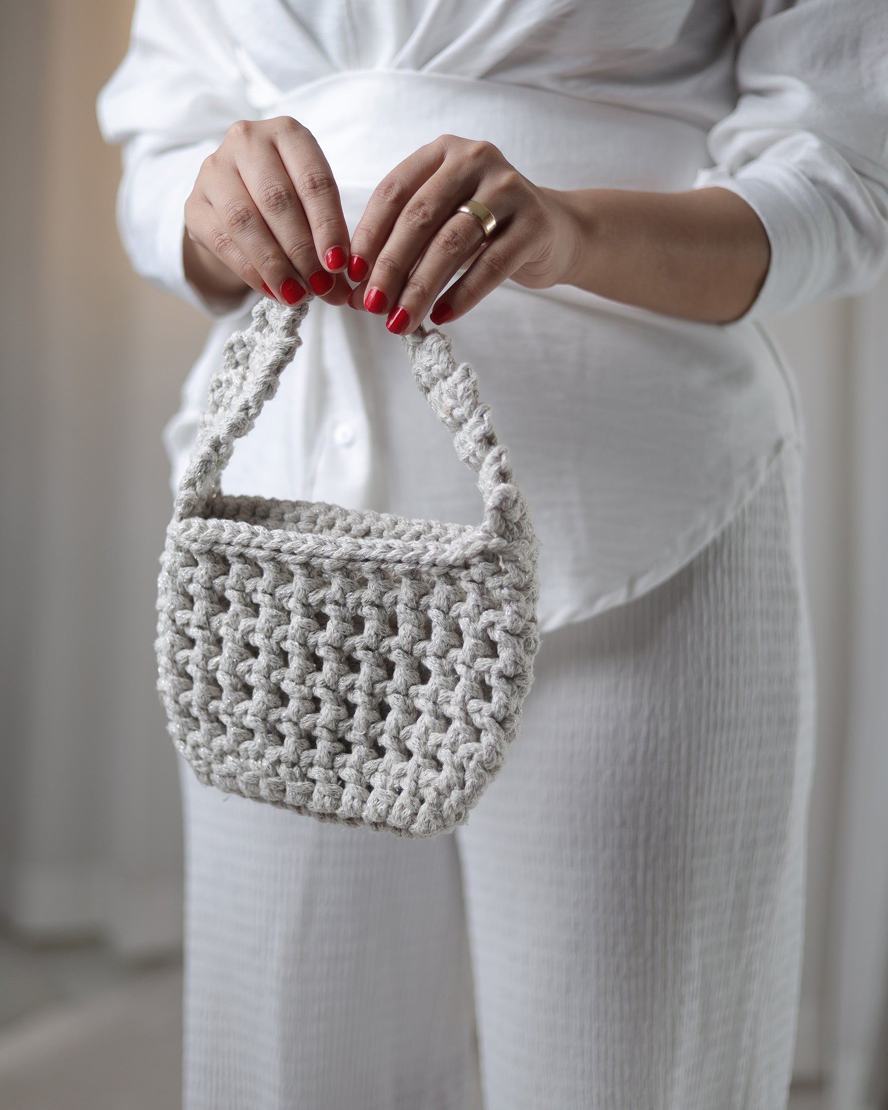 Onda Handbag - Grey