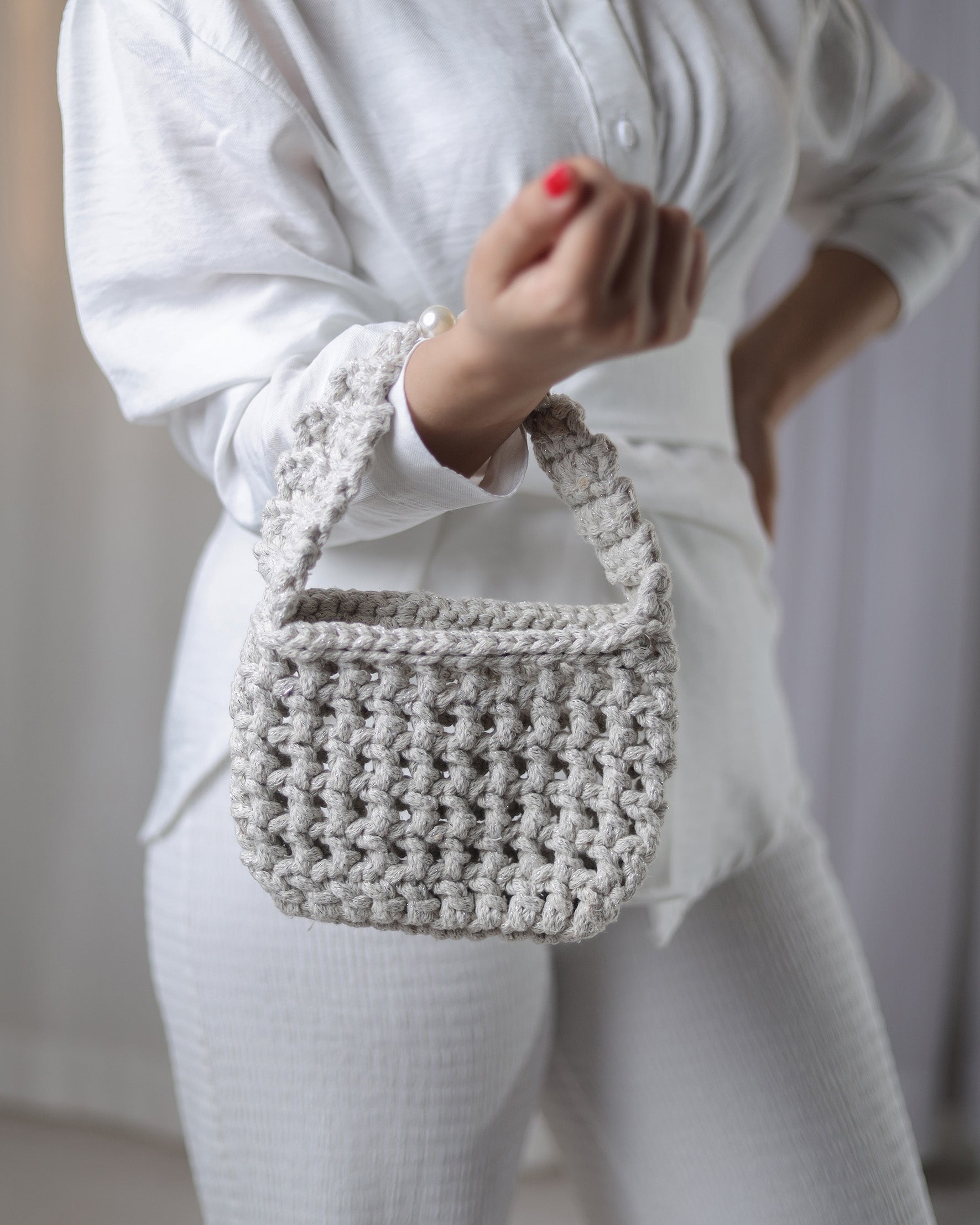 Onda Handbag - Grey