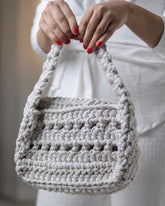 حقيبة كليو - أبيض فاتح