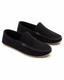 Onyx Suede Moccasins
