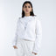 Zip-up Hooded crop top