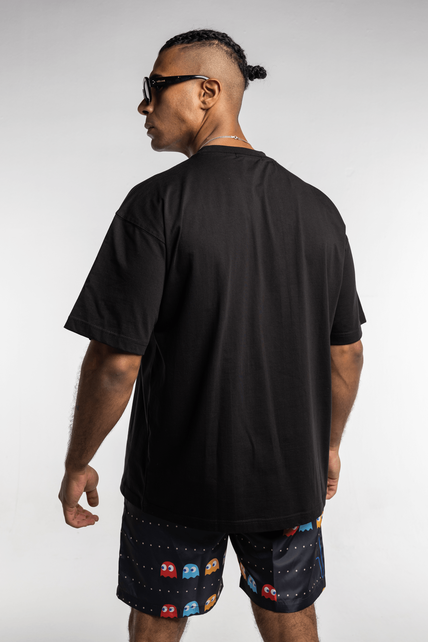 Black Oversized Tee Shirt - Hatchill