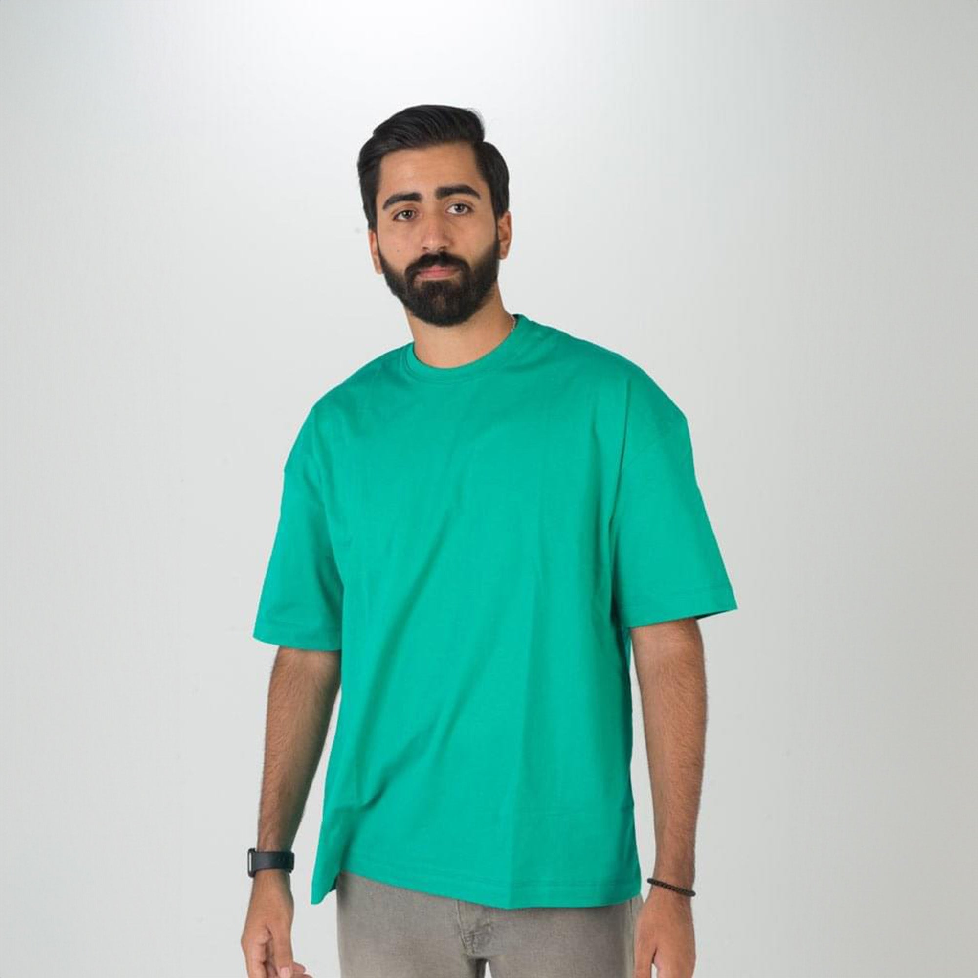 Granite Green Oversized Tee Shirt - Hatchill