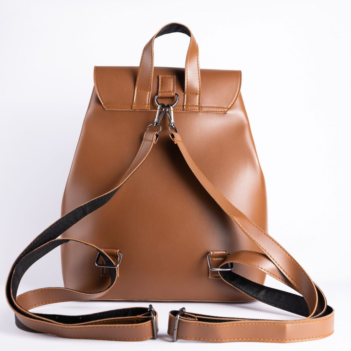 Leather backpack - Clay Brown - Hatchill