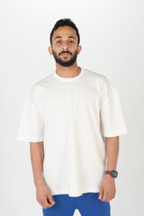 Off-White Oversized Tee Shirt - Hatchill