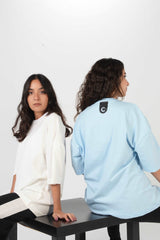 Off-White Oversized Tee Shirt - Hatchill