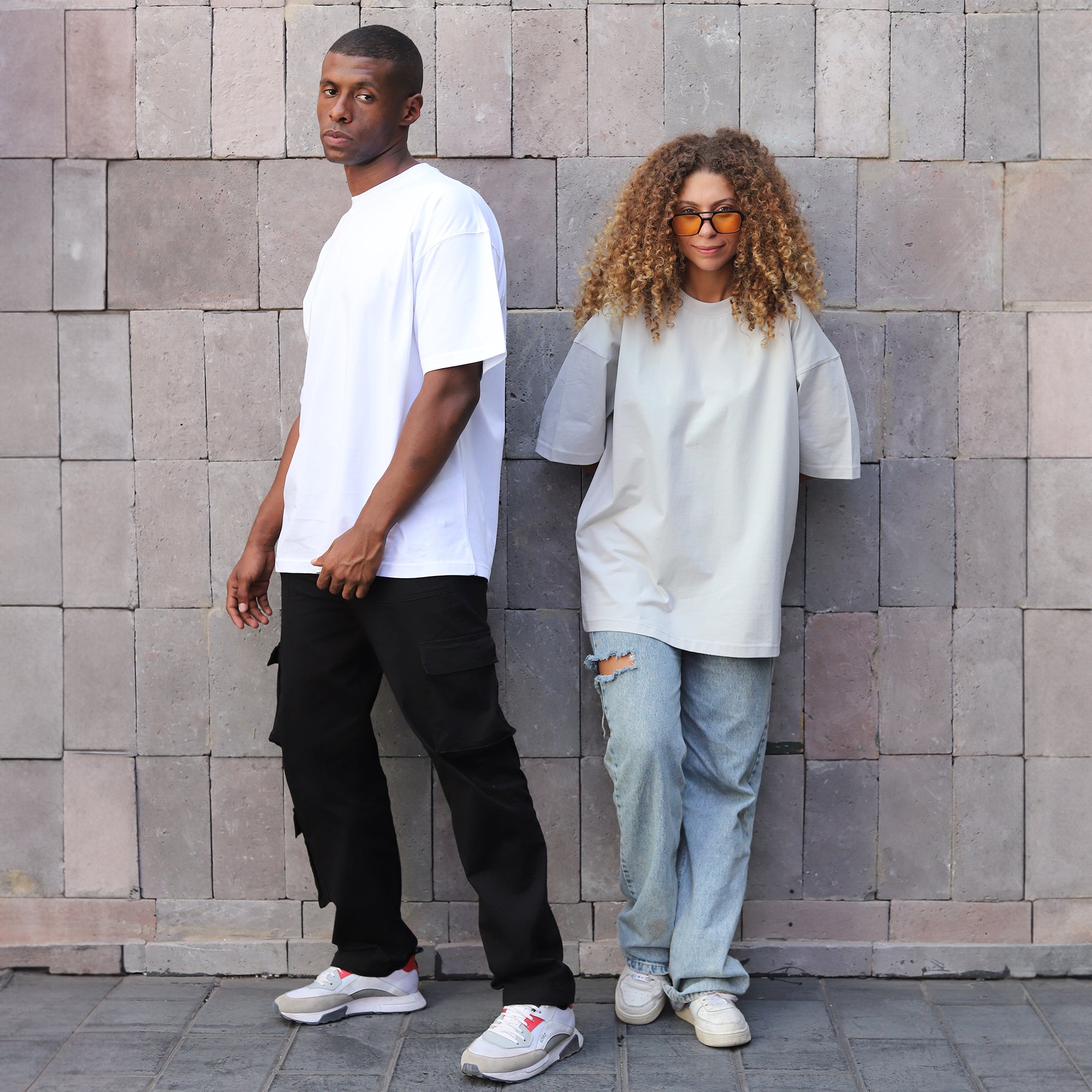 Smurenoof - White Oversized Tee Shirt - Hatchill