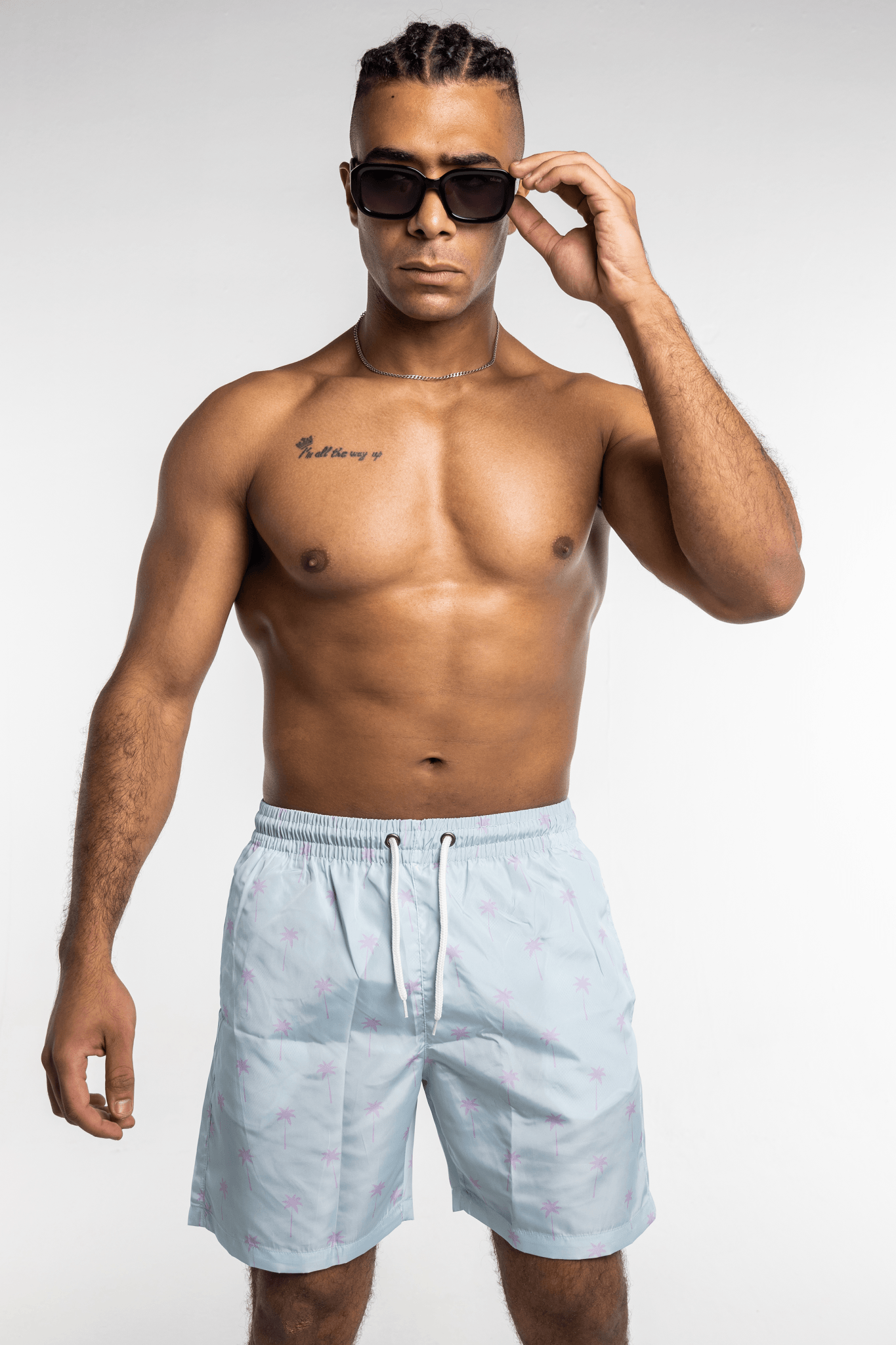 The Palm Swim-shorts - Hatchill