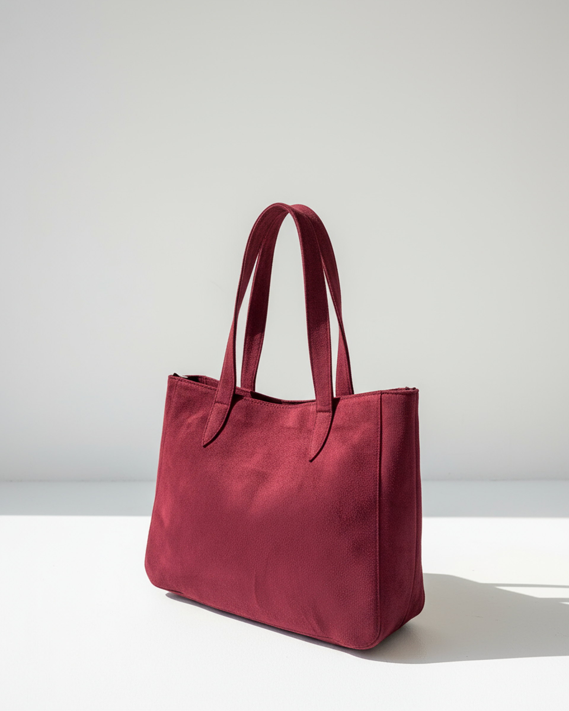 The Orbit Tote - Burgundy
