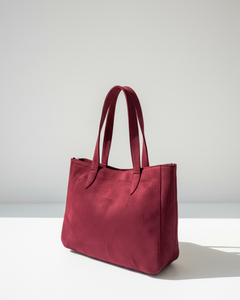 The Orbit Tote - Burgundy