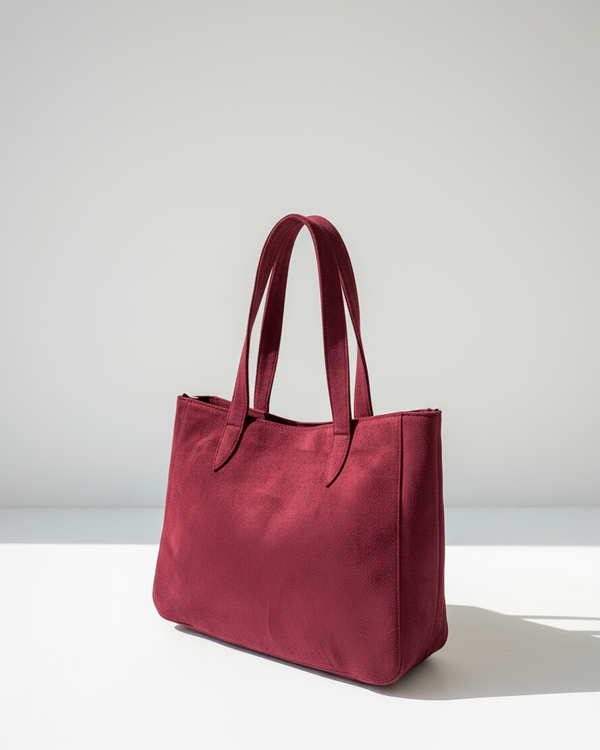 The Orbit Tote - Burgundy
