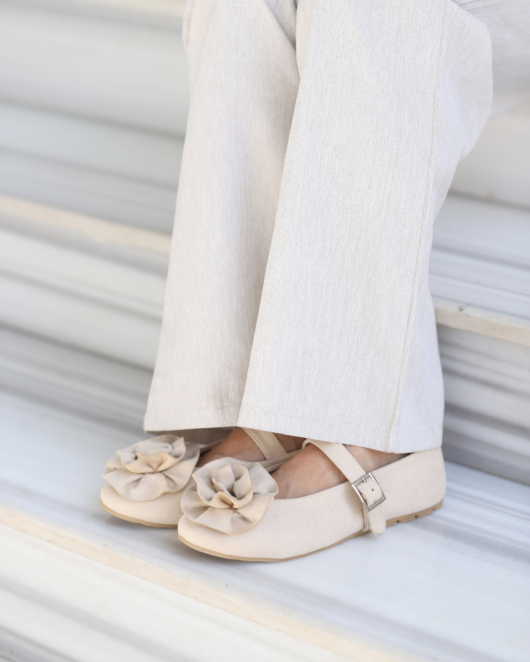 Ivory Petal Ballerina