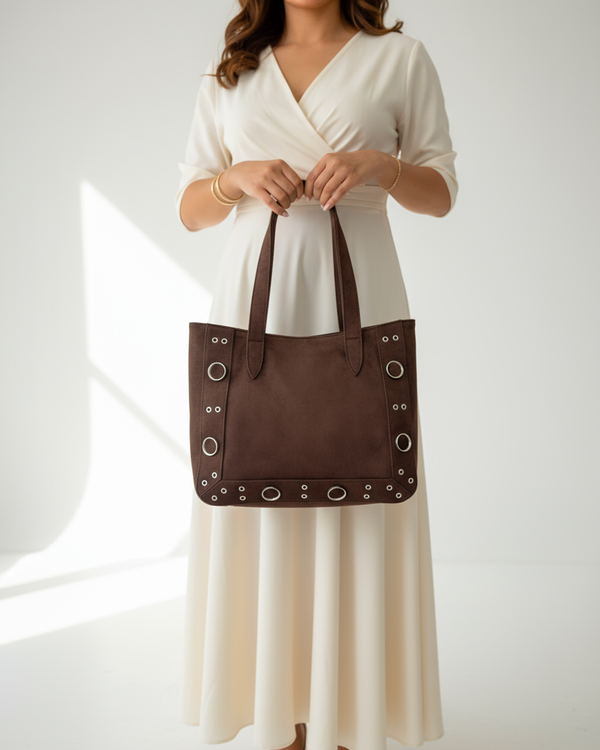 The Orbit Tote - Brown